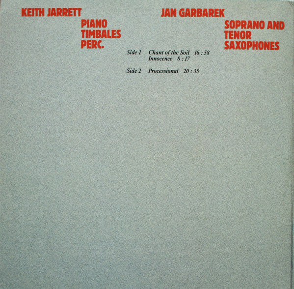 Keith Jarrett - Nude Ants (Live At The Village Vanguard) (2xVinyl, LP, Album) Very Good Plus (VG+) / Very Good Plus (VG+)
