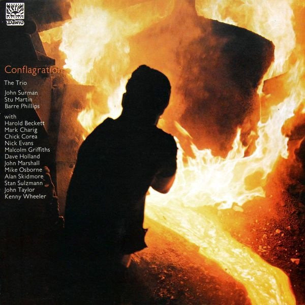 The Trio - Conflagration (Vinyl, LP, Album, Stereo) Very Good Plus (VG+) / Very Good Plus (VG+)