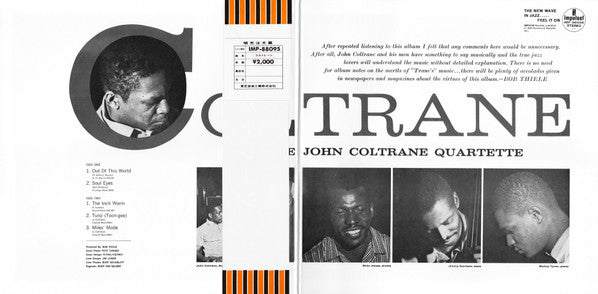 The John Coltrane Quartet - Coltrane (Vinyl, LP, Album, Reissue, St...
