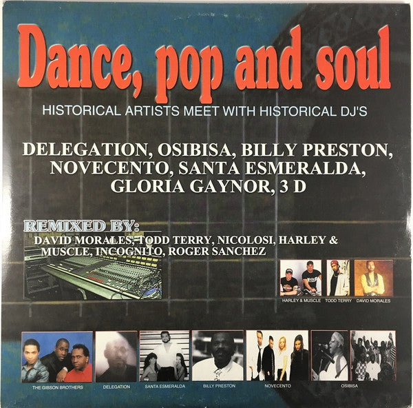 Various - Dance, Pop And Soul (2xVinyl, LP) Good Plus (G+) / Good Plus (G+)