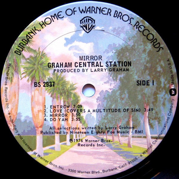 Graham Central Station - Mirror (Vinyl, LP, Album) Very Good (VG) / Good Plus (G+)