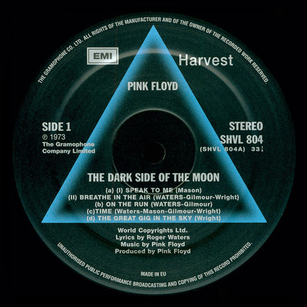 Pink Floyd - The Dark Side Of The Moon (Vinyl, LP, Album, Reissue, Remastered, Stereo) Near Mint (NM or M-) / Near Mint (NM or M-)