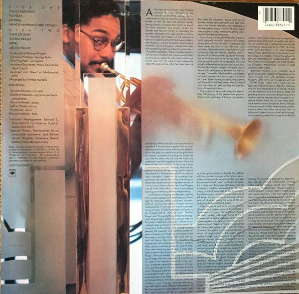 Wynton Marsalis - Think Of One (Vinyl, LP, Album, Stereo) Very Good Plus (VG+) / Very Good Plus (VG+)