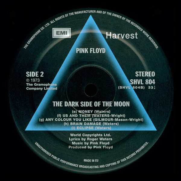 Pink Floyd - The Dark Side Of The Moon (Vinyl, LP, Album, Reissue, Remastered, Stereo) Near Mint (NM or M-) / Near Mint (NM or M-)