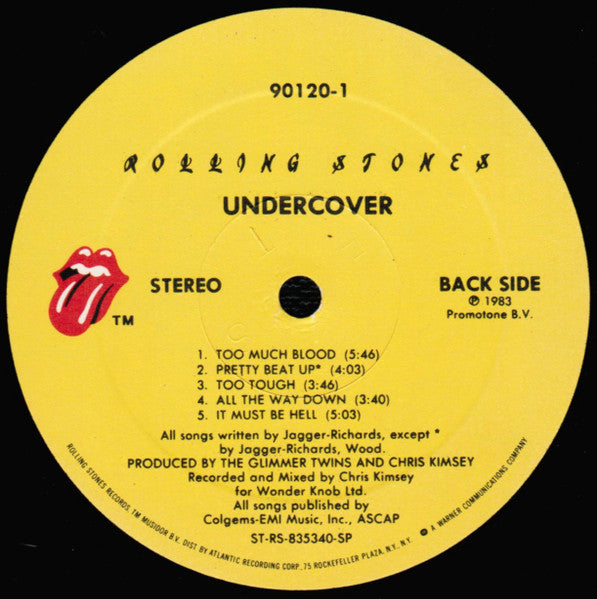 The Rolling Stones - Undercover (Vinyl, LP, Album, Stereo) Good Plus (G+) / Very Good (VG)