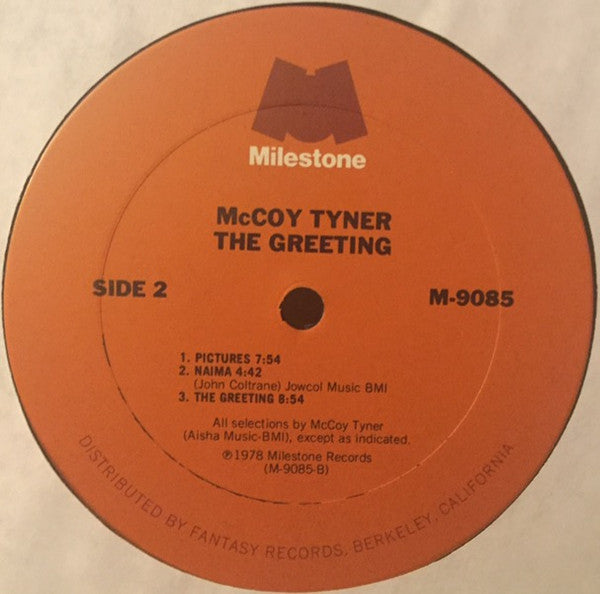McCoy Tyner - The Greeting (Vinyl, LP, Album)