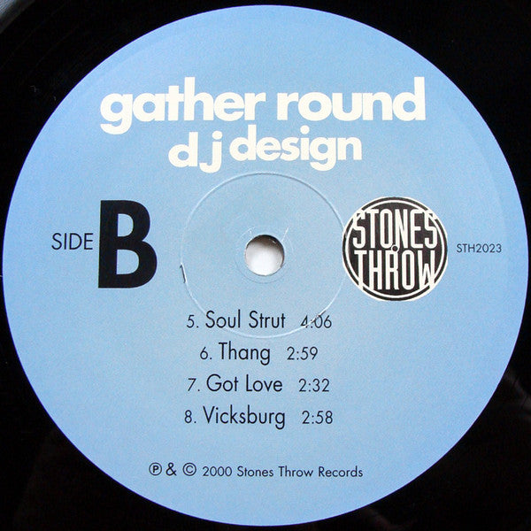 DJ Design - Gather Round (2xVinyl, LP, Album) Good Plus (G+) / Good Plus (G+)