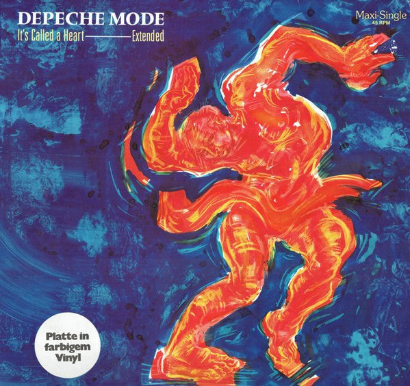 Depeche Mode - It's Called A Heart (Extended) (Vinyl, 12", 45 RPM, Maxi-Single, Stereo) Very Good (VG) / Very Good (VG)