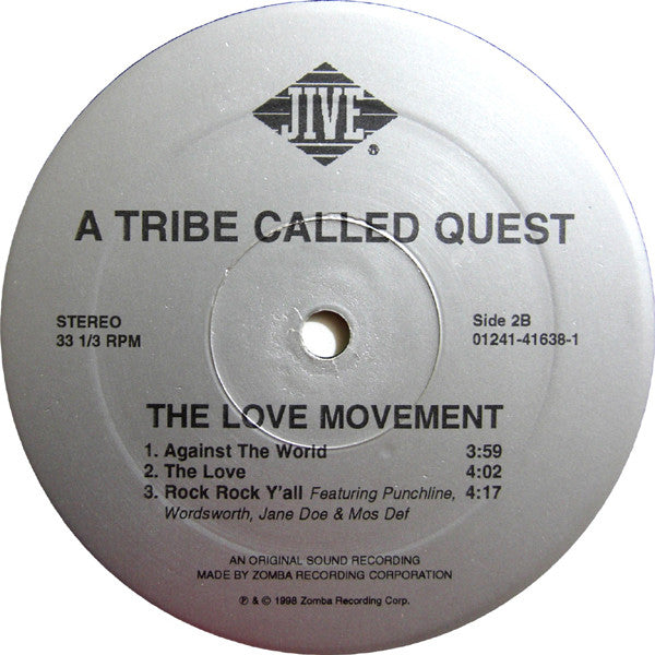 A Tribe Called Quest - The Love Movement (Vinyl, LP, Album, Limited...