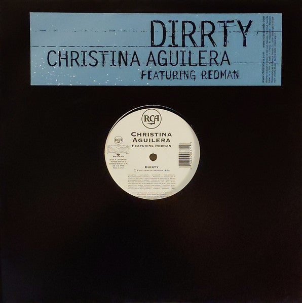 Christina Aguilera - Dirrty (Vinyl, 12", 33 ⅓ RPM, Stereo) Very Good (VG) / Very Good Plus (VG+)