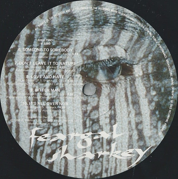 Feargal Sharkey - Feargal Sharkey (Vinyl, LP, Album, Stereo)
