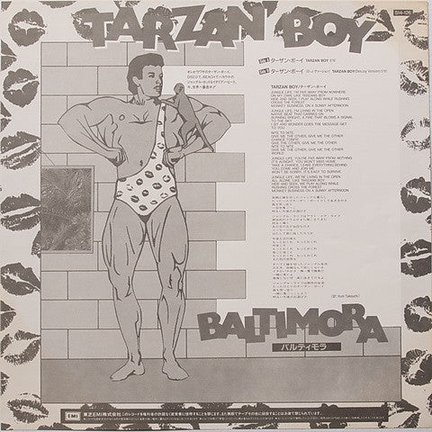 Baltimora - Tarzan Boy (Vinyl, 12", 45 RPM) Very Good Plus (VG+) / Very Good Plus (VG+)