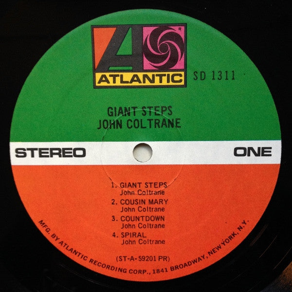 John Coltrane - Giant Steps (Vinyl, LP, Album, Reissue, Stereo) Near Mint (NM or M-) / Very Good (VG)