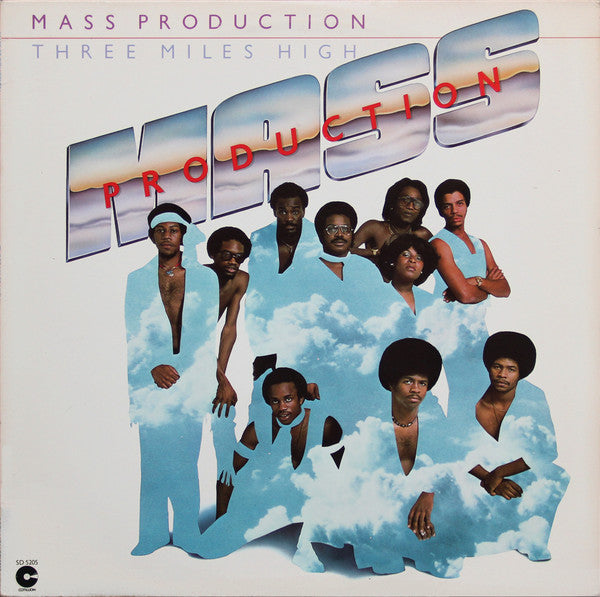 Mass Production - Three Miles High (Vinyl, LP, Album) Very Good (VG) / Very Good (VG)