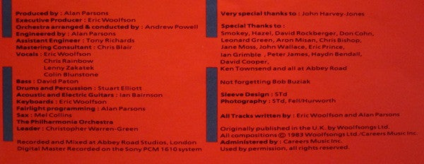 The Alan Parsons Project - Ammonia Avenue (Vinyl, LP, Album, Stereo) Good Plus (G+) / Good Plus (G+)