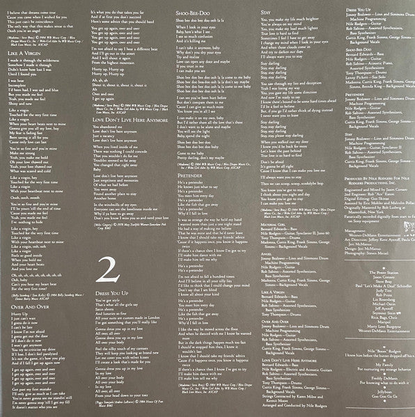 Madonna - Like A Virgin (Vinyl, LP, Album, Limited Edition, Picture Disc, Reissue) Very Good Plus (VG+) / Very Good Plus (VG+)