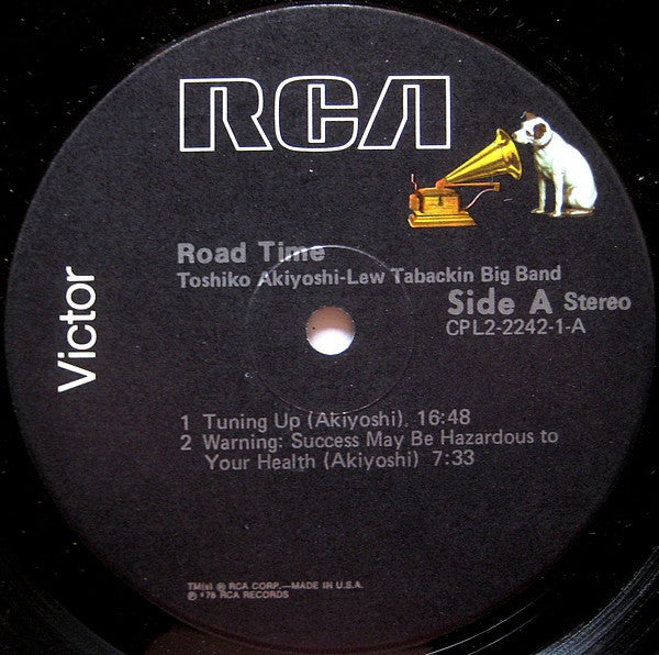 Toshiko Akiyoshi-Lew Tabackin Big Band - Road Time (2xVinyl, LP, Album, Stereo) Very Good (VG) / Very Good (VG)