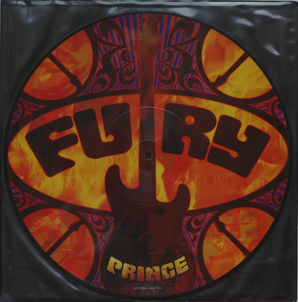 Prince - Fury (Vinyl, 12", 33 ⅓ RPM, Picture Disc) Very Good (VG) / Very Good (VG)
