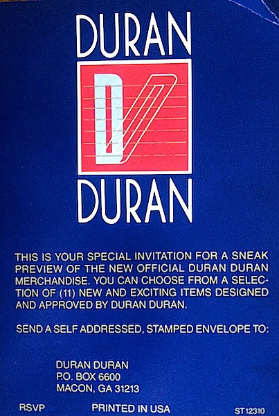 Duran Duran - Seven And The Ragged Tiger (Vinyl, LP, Album) Good Plus (G+) / Very Good (VG)