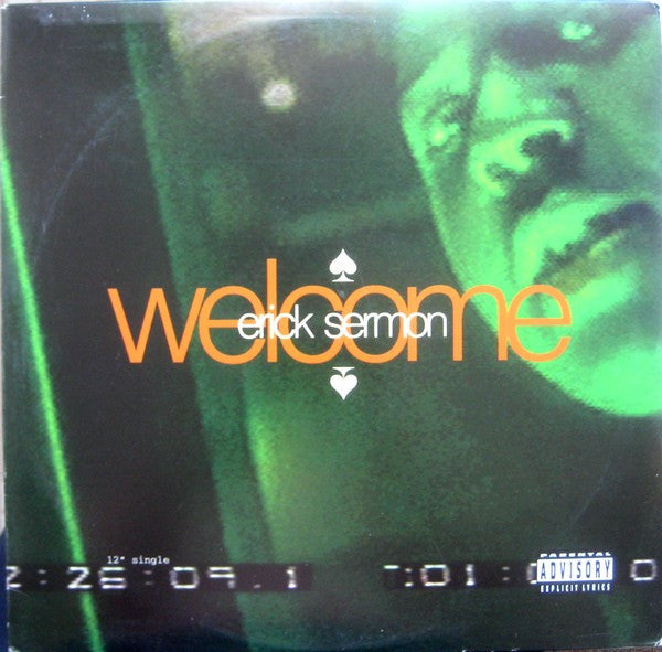 Erick Sermon - Welcome (Vinyl, 12", 33 ⅓ RPM, Single) Very Good Plus (VG+) / Very Good (VG)