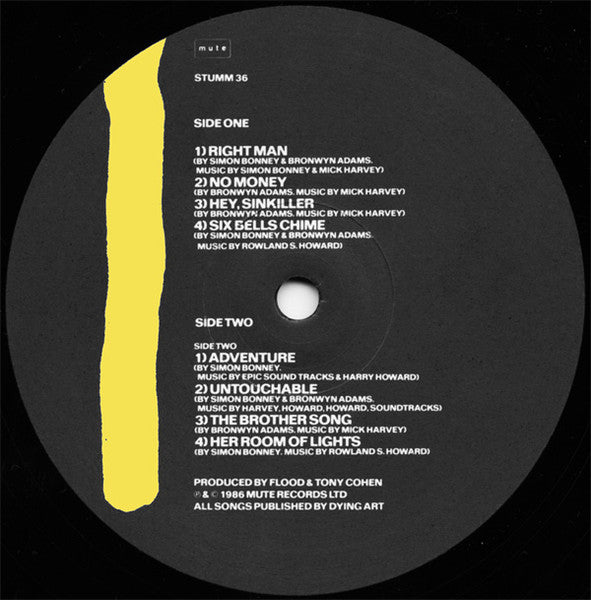 Crime & The City Solution - Room Of Lights (Vinyl, LP, Album) Very Good (VG) / Very Good Plus (VG+)