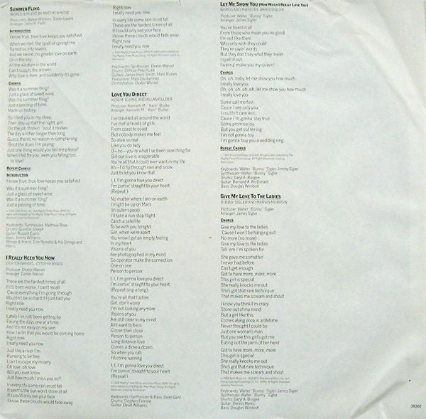 The O'Jays - Love And More (Vinyl, LP, Album, Stereo) Very Good (VG) / Very Good (VG)