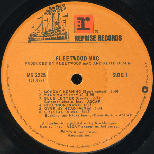 Fleetwood Mac - Fleetwood Mac (Vinyl, LP, Album, Reissue) Good Plus (G+) / Good Plus (G+)