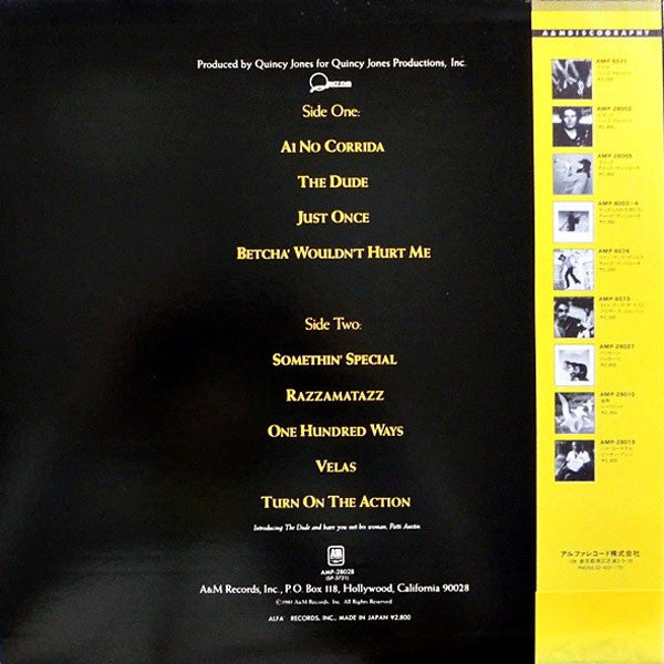 Quincy Jones - The Dude (Vinyl, LP, Album)