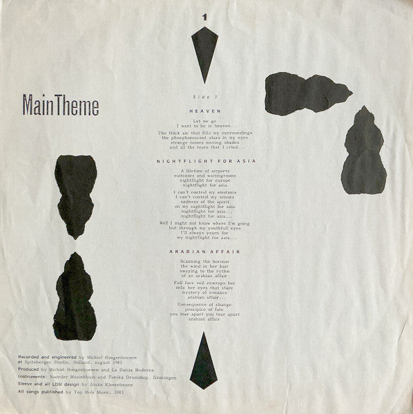 La Danza Moderna - Main Theme (Vinyl, LP, Mini-Album) Very Good Plus (VG+) / Very Good Plus (VG+)