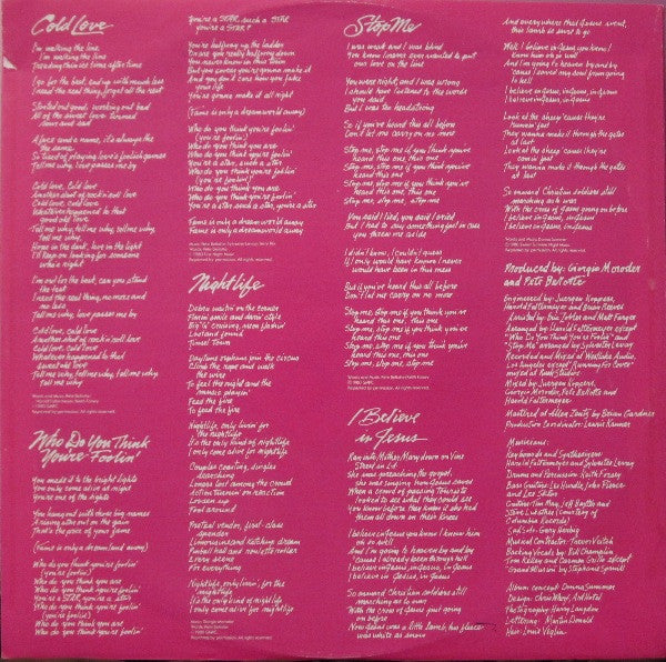 Donna Summer - The Wanderer (Vinyl, LP, Album) Good Plus (G+) / Very Good (VG)