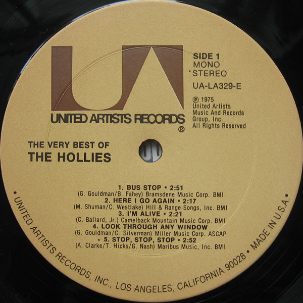 The Hollies - The Very Best Of The Hollies (LP, Compilation, Stereo, Mono) - Good Plus (G+) / Good Plus (G+)