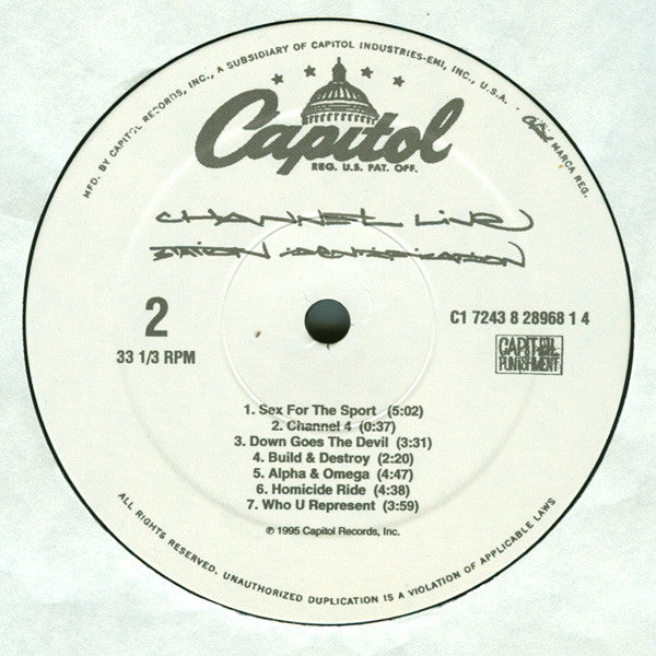 Channel Live - Station Identification (Vinyl, LP, Album) Good Plus (G+) / Very Good (VG)