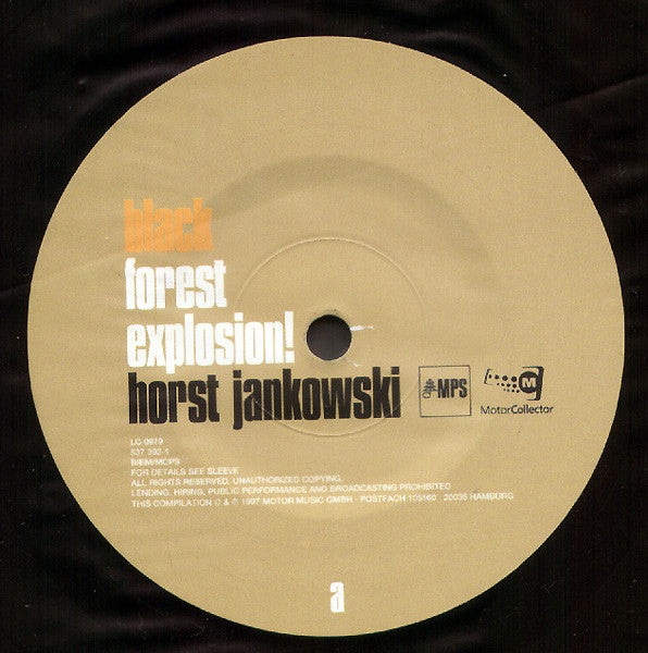 Horst Jankowski - Black Forest Explosion! (Vinyl, LP, Compilation) Good Plus (G+) / Very Good (VG)