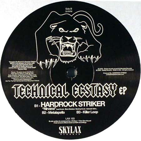 Mr. Fingers - Technical Ecstacy EP (Vinyl, 12", EP) Very Good (VG) / Very Good Plus (VG+)
