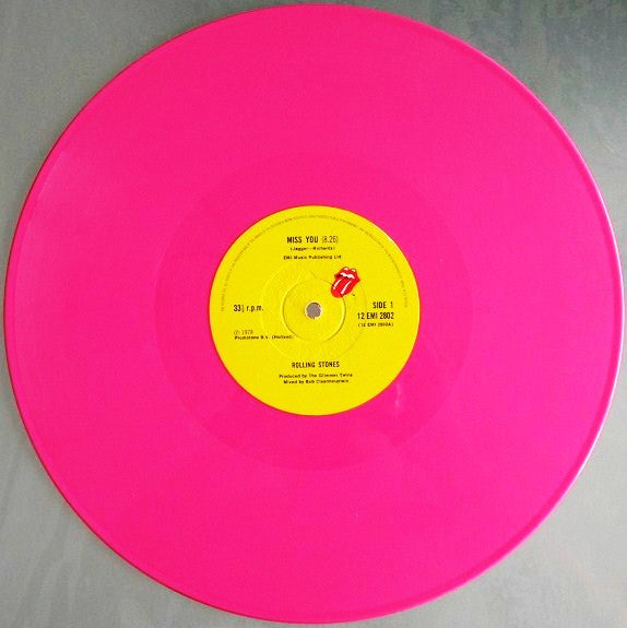 The Rolling Stones - Miss You (Vinyl, 12", 33 ⅓ RPM) Very Good (VG) / Good Plus (G+)