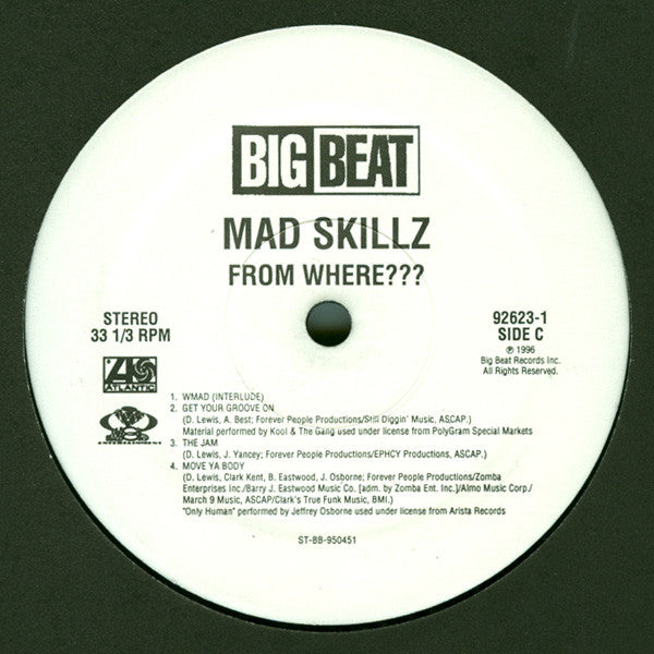 Mad Skillz - From Where??? (2xVinyl, LP, Album, Stereo) Mint (M) / Near Mint (NM or M-)
