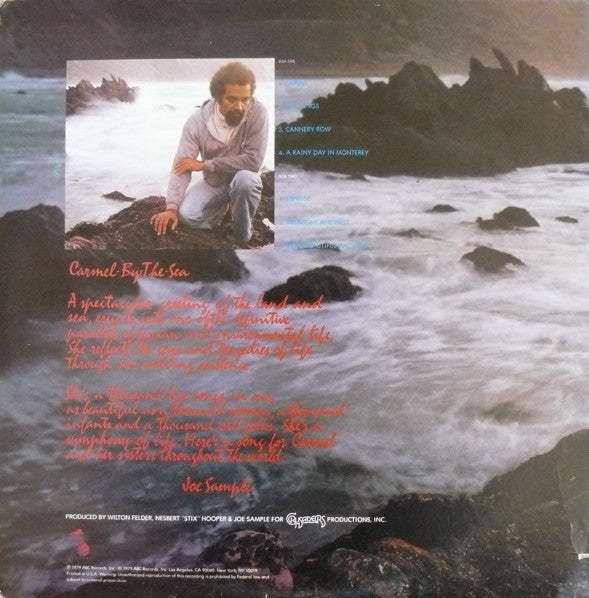 Joe Sample - Carmel (Vinyl, LP, Album) Very Good Plus (VG+) / Very Good Plus (VG+)