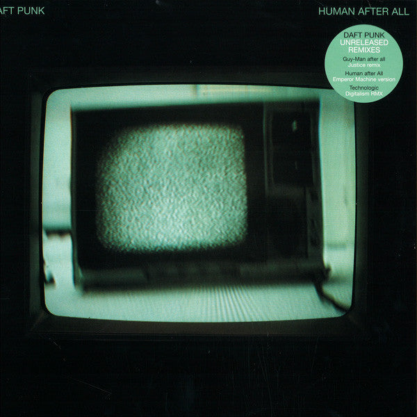 Daft Punk - Human After All (Unreleased Remixes) (Vinyl, 12", 33 ⅓ RPM, 45 RPM) Mint (M) / Mint (M)
