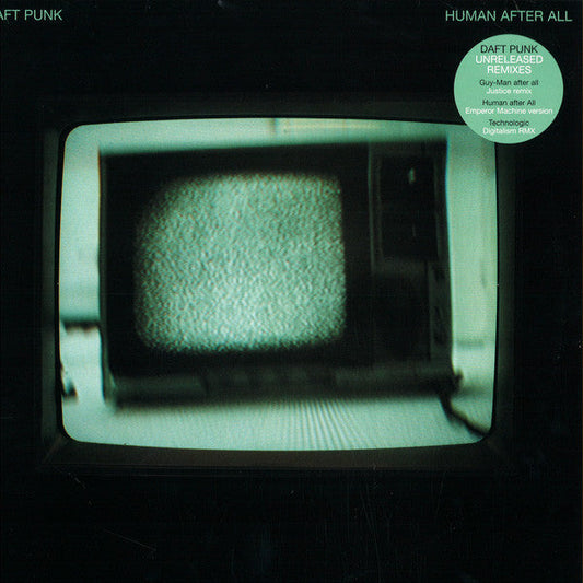 Daft Punk - Human After All (Unreleased Remixes) (Vinyl, 12", 33 ⅓ RPM, 45 RPM) Mint (M) / Mint (M)
