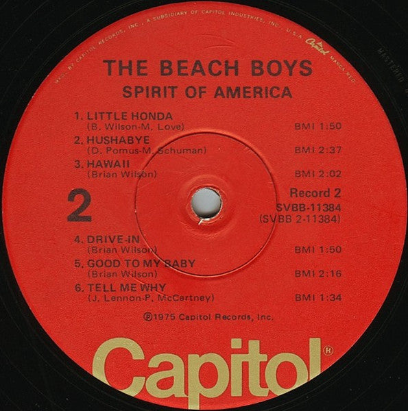 The Beach Boys - Spirit Of America (2xVinyl, LP, Compilation) Very Good Plus (VG+) / Very Good Plus (VG+)