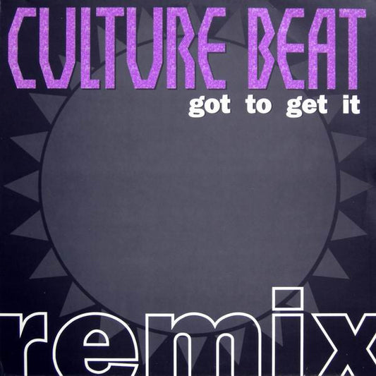 Culture Beat - Got To Get It (Remix) (2xVinyl, 12", 45 RPM) Very Good (VG) / Very Good Plus (VG+)