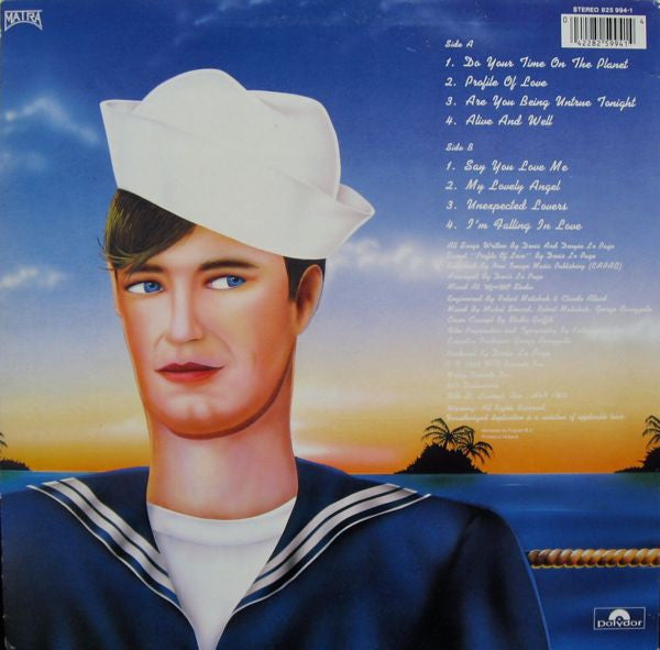 Lime (2) - Unexpected Lovers (Vinyl, LP, Album, Stereo) Very Good (VG) / Very Good (VG)
