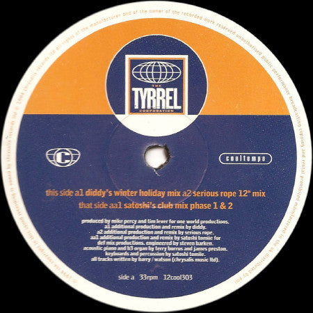 The Tyrrel Corporation - Better Days Ahead (Vinyl, 12", 33 ⅓ RPM, Single) Very Good Plus (VG+) / Very Good (VG)