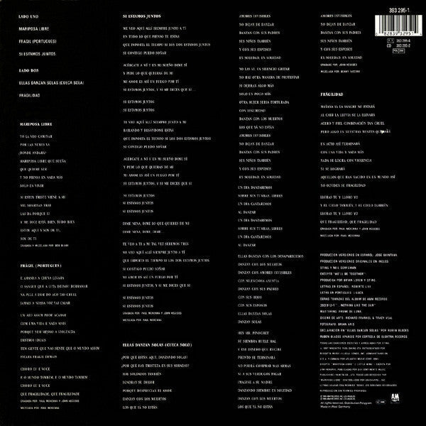 Sting - ...Nada Como El Sol (Selecciones Especiales En Espanol Y Portugues) (Vinyl, LP, Mini-Album, Stereo) Good Plus (G+) / Very Good (VG)