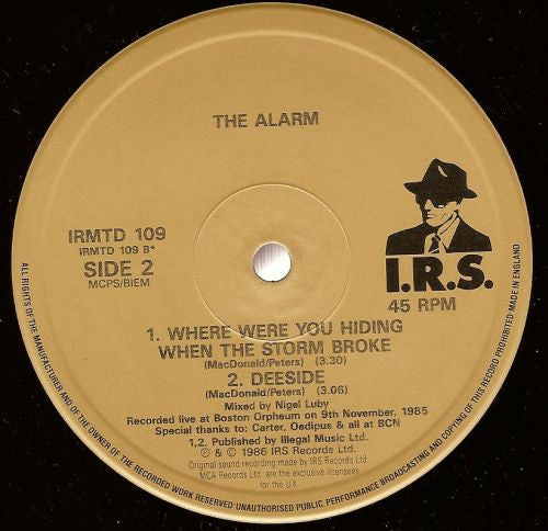 The Alarm - Spirit Of '76 (Vinyl, 12", 45 RPM)