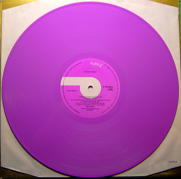 Deep Purple - 24 Carat Purple (Vinyl, LP, Compilation) Good Plus (G+) / Good Plus (G+)
