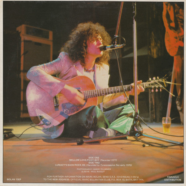 Marc Bolan - Mellow Love (Vinyl, 12", 45 RPM, EP, Stereo) Very Good (VG) / Very Good Plus (VG+)