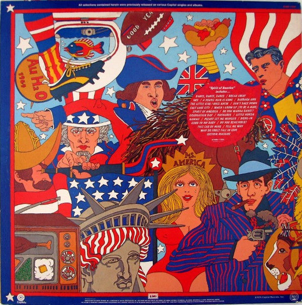 The Beach Boys - Spirit Of America (2xVinyl, LP, Compilation) Very Good Plus (VG+) / Very Good Plus (VG+)