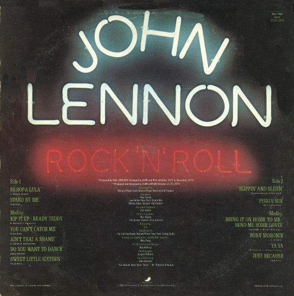 John Lennon - Rock 'N' Roll (Vinyl, LP, Album, Stereo) Very Good (VG) / Very Good (VG)