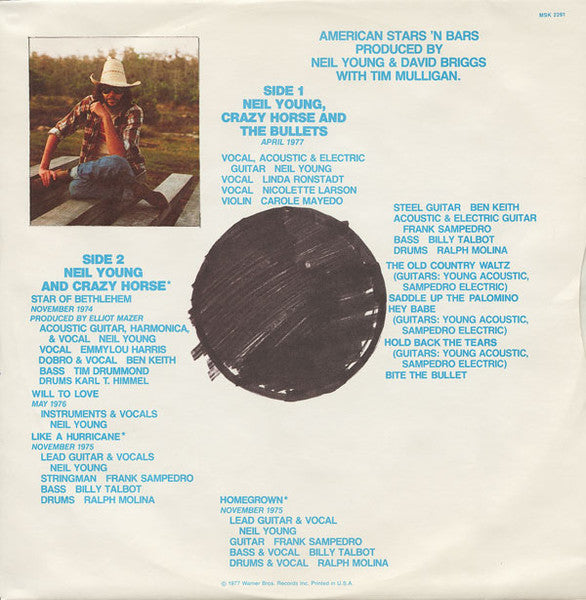 Neil Young - American Stars 'N Bars (Vinyl, LP, Album)